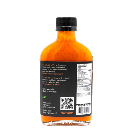 Ingrédients La Truffé LA SAUCE MTL