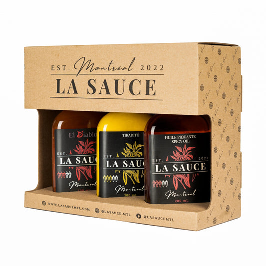 Coffret découverte LASAUCEMTL